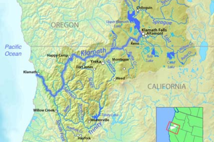 FERC Approves Removal Of Klamath - Klamath Map 002 700x467 